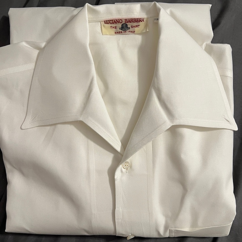 Luciano Barbera men’s shirt- New w.o. Tag